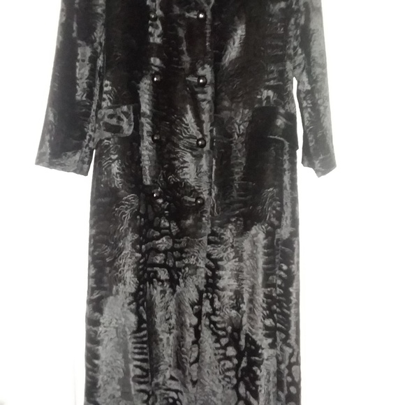 Vintage Borella full length coat